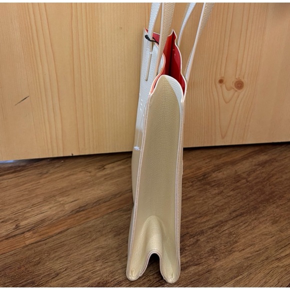 Ted Baker London THE ICON 10”x10” Cream Color Tote NWT - Picture 7 of 13